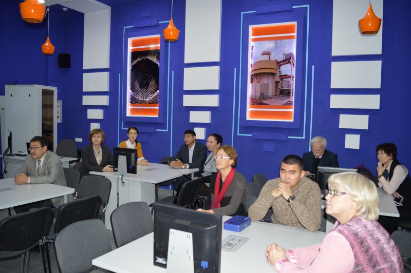 Фото к В Астане состоялось техническое открытие шестого зарубежного информационного центра по атомной энергии 