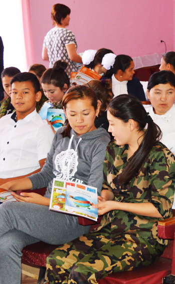 Фото к Выездные туры с лекциями в аулах Бидайкөл и Акмай Шиелийского района Кызылординской области