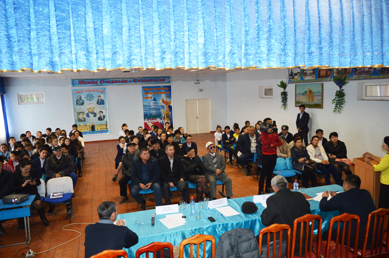 Фото к Выездные туры с лекциями в поселках Кок-сарай, Тимур, Шаульдер Отрарского района ЮКО